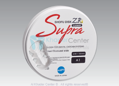 Picture of SHOFU Disk ZR Lucent Supra